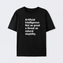 Black Artificial Intelligence T-Shirt
