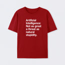 Red Artificial Intelligence T-Shirt