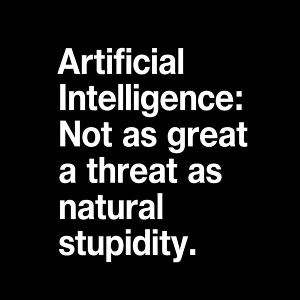 Artificial Intelligence Cotton Unisex T-Shirt