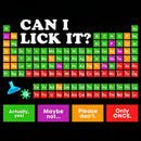 Can I Lick It Periodic Table Cotton Unisex T-Shirt