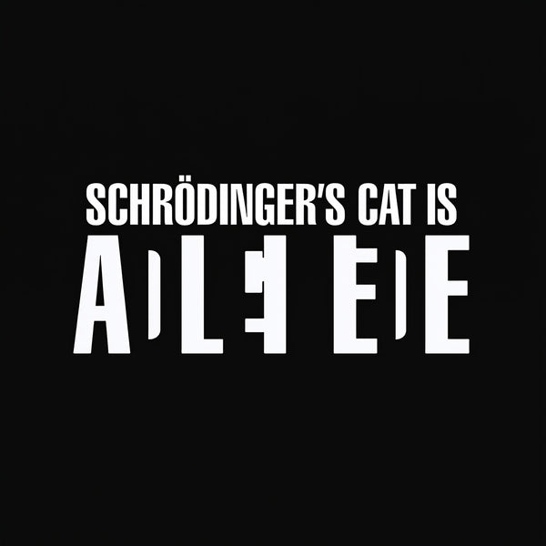 SchrÖdinger's Cat ADLEIAVDE Science Cotton Unisex T-Shirt