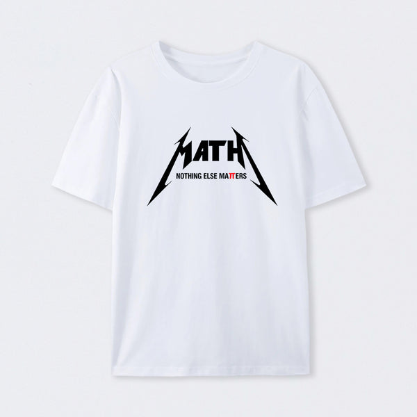 White Math T-Shirt