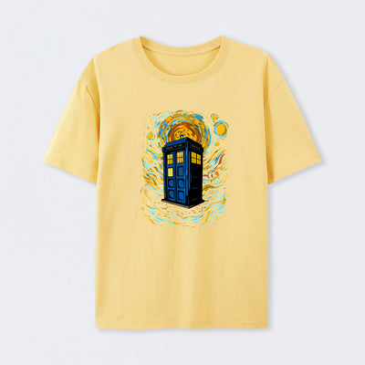 Starry Blue Box T-Shirt