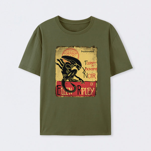 Tournee Du Xenomorphe Doir T-Shirt