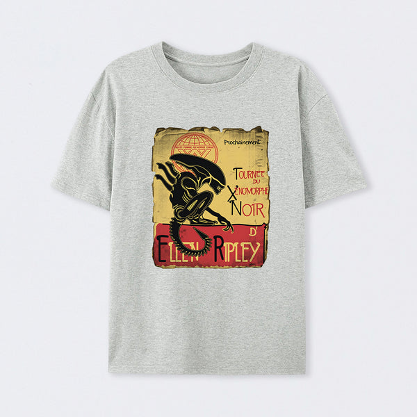 Tournee Du Xenomorphe Doir T-Shirt