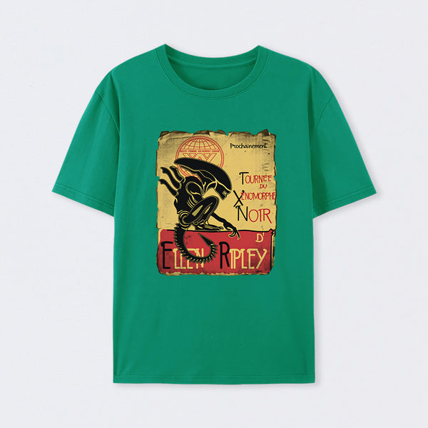 Tournee Du Xenomorphe Doir T-Shirt