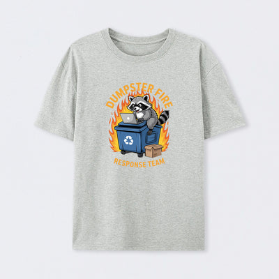 Dumpster Fire Response Team Leader Work T-Shirt