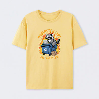 Dumpster Fire Response Team Leader Work T-Shirt